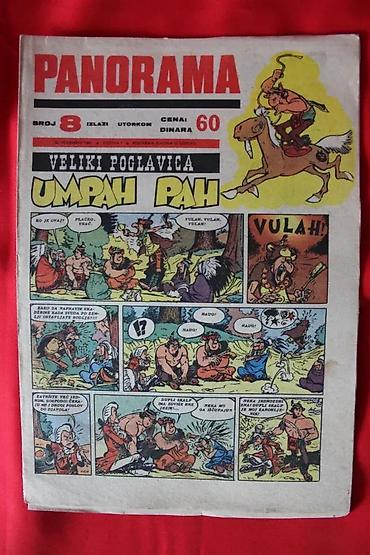 posta crvenka: STRIP REVIJA PANORAMA 5, 6, 8-13, 15, 17-21 (1965-66) | Strip revija — 4
