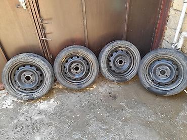 4 ədəd disklə birlikdə təkər komplekti. - Brend: Hankook Optimo K406