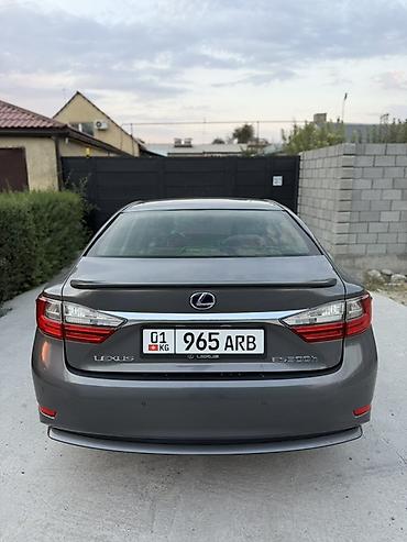 rx 2016: Lexus ES: 2017 г., 2.5 л, Вариатор, Гибрид, Седан — 6