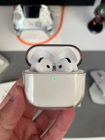 İşlənmiş Simsiz (Bluetooth) Qulaqcıqlar, Apple, rəng - Ağ