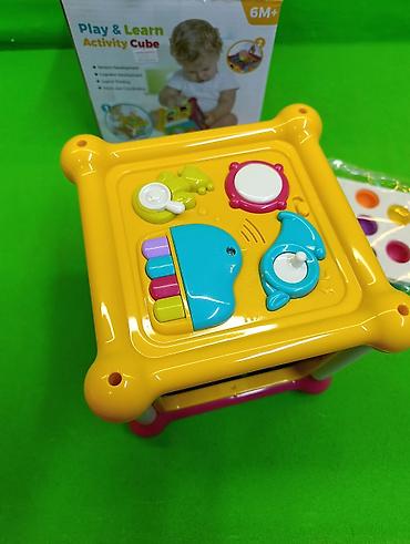 baby yoya: 🧩 Развивающий игровой куб Play & Learn — яркая многофункциональная — 7
