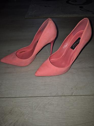 marcha shoes: Ženske salonke na štiklu – koralno/losos roze boje. - Brend: Yes Mile — 1