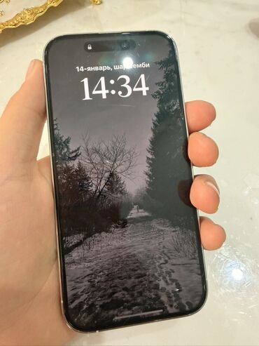 Apple iPhone: IPhone 14 Pro, Б/у, 256 ГБ, Белый, Защитное стекло, 87 % — 4