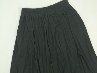 spódnice sztruksowa czarne: Spódnica, L, stan - Bardzo dobry