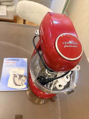 panasonic mx 70: Kenwood Patissier stasionar mikser – qırmızı rəngdə, paslanmayan — 3