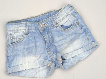 jeansy z łańcuchem: Shorts, 10 years, 140, condition - Perfect