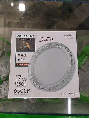 led par: Светодиодный панельный светильник AKKO STAR (модель AK502451) — 1