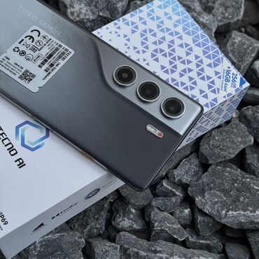 Tecno: Tecno Camon, Новый, 256 ГБ, цвет - Серый, 2 SIM — 3