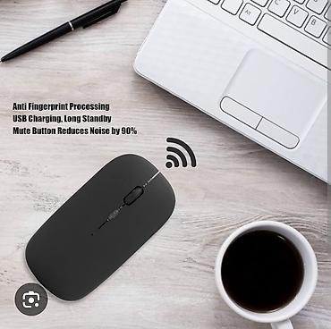 Компьютерные мышки: 🖱️Мышь безпроводная Bluetooth ♻️С батарейкой, заряжаемая, удобная — 4