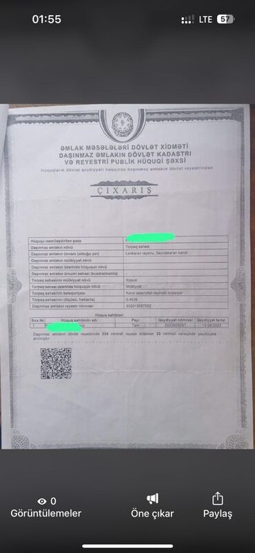 xacmaz torpaq: Для сельского хозяйства, Собственник, Купчая