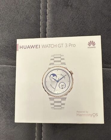 huawei watch gt 3: Новый, Смарт часы, Huawei, Сенсорный экран, цвет - Белый