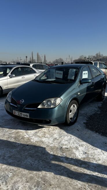 Nissan: Nissan Primera: 2003 г., 2 л, Механика, Бензин, Седан