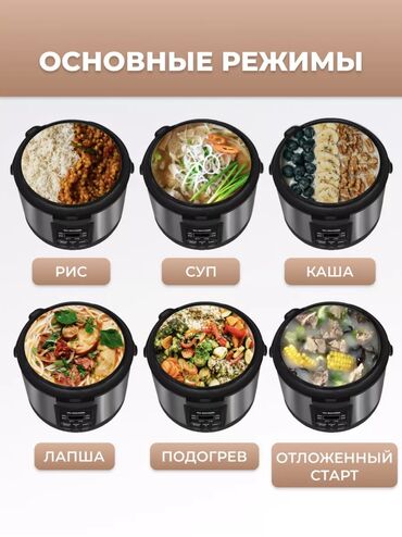 Другая техника для кухни: Мультиварка автомобильная 12В / 24В Автомобильная мультиварка 3л — 8