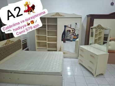 can əti qiyməti: AYNUR 2 💃 Yataq otagi desti ideal veziyyetde bazali Qiymet 579 azn