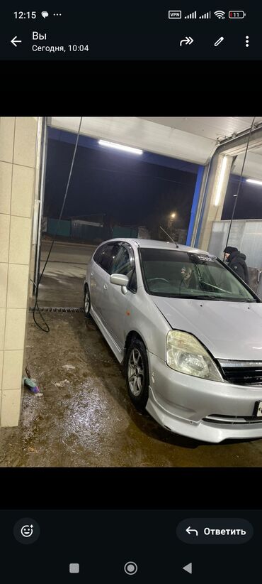 Honda: Honda Stream: 2000 г., 2 л, Автомат, Бензин, Минивэн