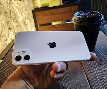 11 iphone 64: IPhone 11, Б/у, 128 ГБ, Белый, Защитное стекло, 69 % — 3