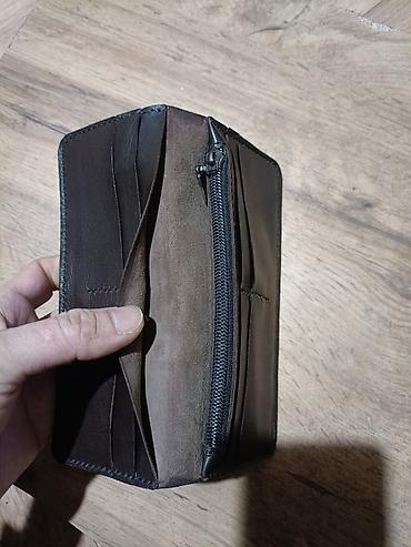 Портмоне: Портмоне лонгер из натуральной кожи — 8