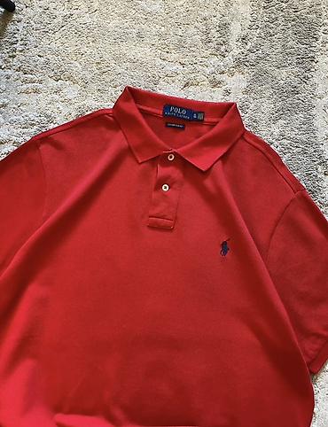 geyımler: Polo köynək, Ralph Lauren, XL, rəng - Qırmızı — 2