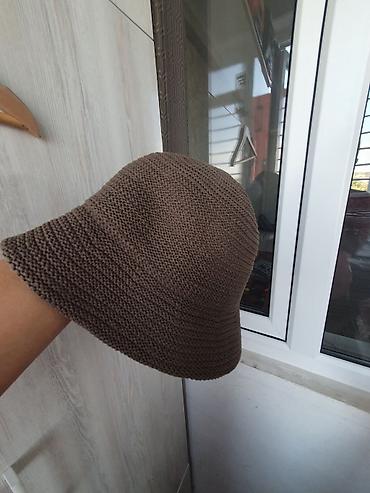 головное: Шляпа, Панама, Лето, Вязаная модель — 3