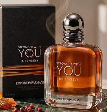 stronger: Emporio Armani Stronger With You– rom, vanil və isti odunsu notların — 1