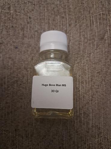 hugo boss parfum: Məhsul: Hugo Boss Man MG – 30 qr Tərkibi/formatı: Şüşə flakonda maye — 1