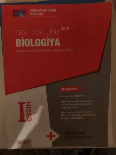 İdman və hobbi: Biologiya test toplusu 2019 yeni vəzyətdədir