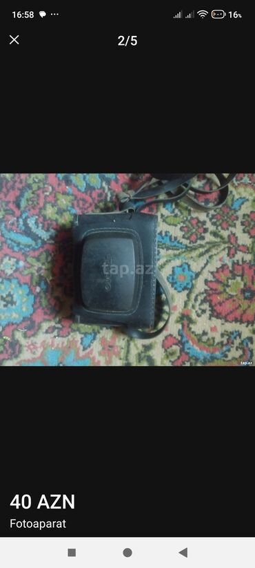 взять фотоаппарат в аренду: Məhsul: Fotoaparat + dəri qab Təsvir: - Klassik film fotoaparatı, ön