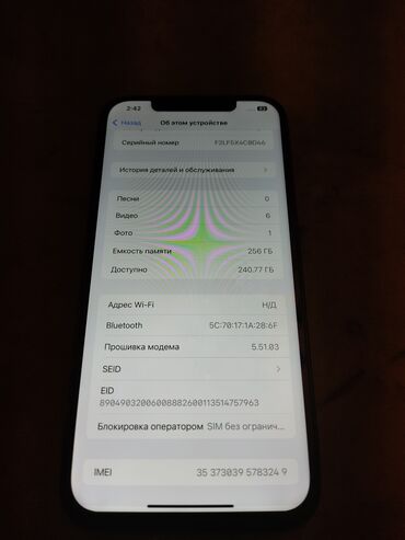 телефоны fly cirrus 12: IPhone 12 Pro Max, 256 GB, Pacific Blue, Simsiz şarj, Face ID