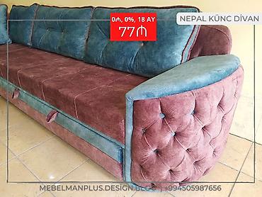 Диваны: Künc divan NEPAL | İlkin ödənişsiz kreditlə | MEBELMAN+ Əla fürsəti — 7