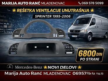 RESETKA VENTILACIJE UNUTRASNJA SPRINTER 6 | Resetka ventilacije