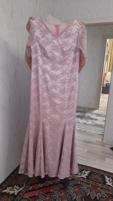 duz don modelleri: Вечернее платье, Макси, XL (EU 42)