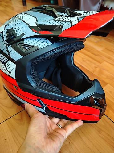 lodka motor: Motokros/enduro tipli tam üzlü kask - Rəng və dizayn — 3