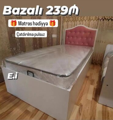 kontakt home yataq mebeli: Inci *Bazalı Çarpayı 239Azn💥* *Matras hədiyyə🎁* ✔️Rəng seçimi var