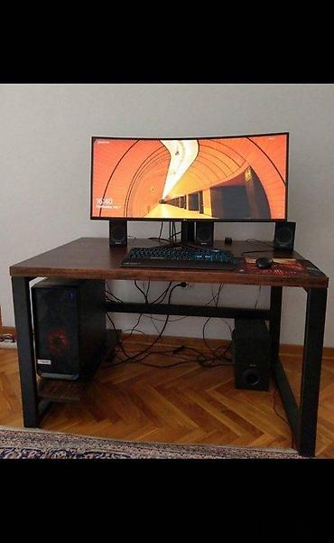 podesivi stol: DELUX RADNI STO MODEL LUX2 | Izrada nameštaja po meri Drvo&metal — 2