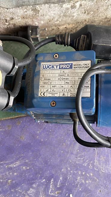 hidrofor su motoru: Su nasosu Hər ikisi tam işlək vəziyyətdədir. Balaca olan-45 azn Böyük — 4