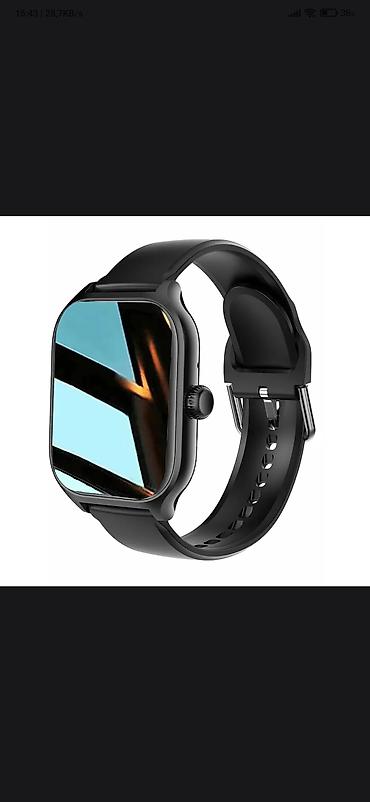 smart wacth: Yeni, Smart saat, Smart, Sensor ekran, rəng - Ağ — 2