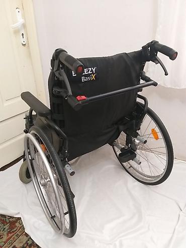 tonometri: Nemacka aluminijumska invalidska kolica poznate marke BREEZY, novi — 4