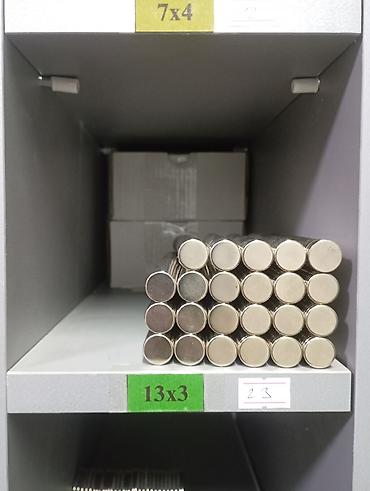 Неодимовые магниты 13×3 - Тип: круглые диски из неодима (NdFeB)