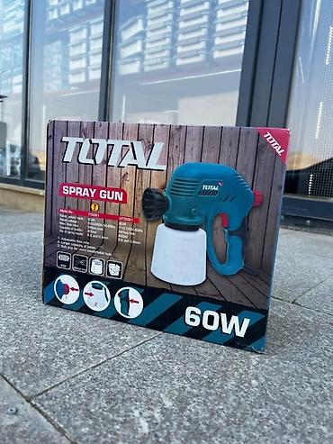 wekiler: Total kraska vuran Bu Total 60W Spray Gun, boyama və sıxılma işlərini — 4