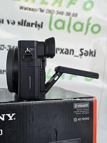 mini dv kamera: Sony Alpha a6400 Gəlmədir Azərbaycanda istifadə olunmayıb. Video və — 2