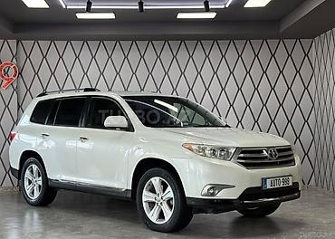 changan disk: Toyota Highlander V6 4WD – ağ rəngli, geniş və komfortlu 7 nəfərlik — 1