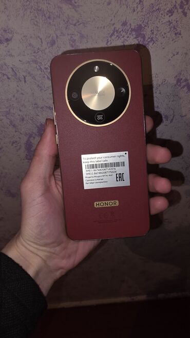 Honor: Honor X9d, 256 GB, rəng - Qırmızı, Barmaq izi — 1