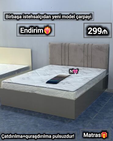 tek adamliq carpayilar: Satılır:*Birbaşa istehsalçıdan iki nəfərlik çarpayı*