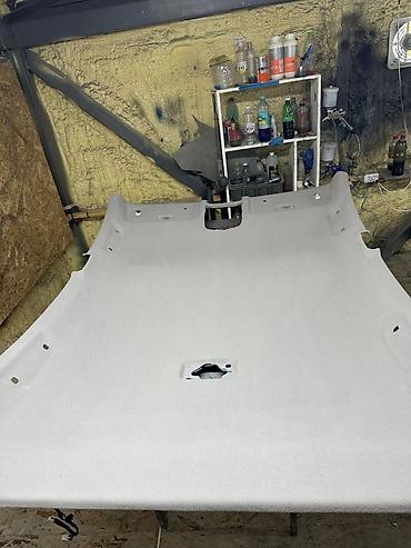 Работы по обшивке: Перетяжка потолка автомобиля и элементов потолочной обивки - Полный — 10