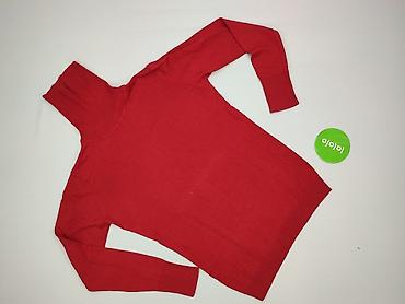 sweter dekolt v: Golf damski, rozmiar S — 2