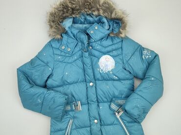 czapka zimowa versace: Winter jacket, 9 years, 128-134 cm, condition - Good