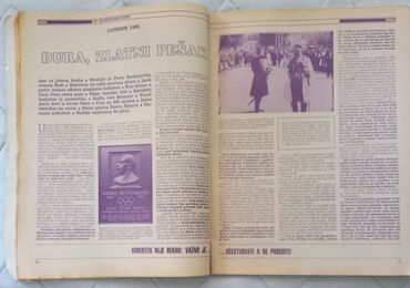 Ostali predmeti za umetnost i kolekcionarstvo: Stanje odlično, prva strana malo ivice dole iskrzane i to je to — 2