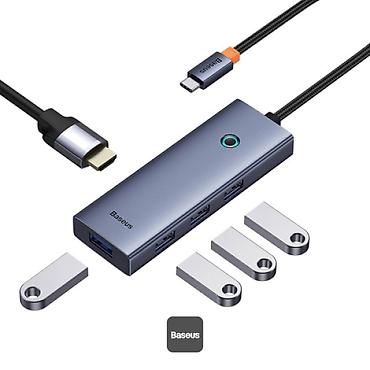 ipad lalafo: Baseus Flite Series 5-in-1 B00052809813-00 USB-C HUB Kompakt — 3