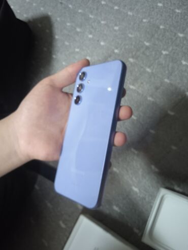 телефон iphone 13: Samsung A54, Б/у, 256 ГБ, цвет - Фиолетовый, 1 SIM