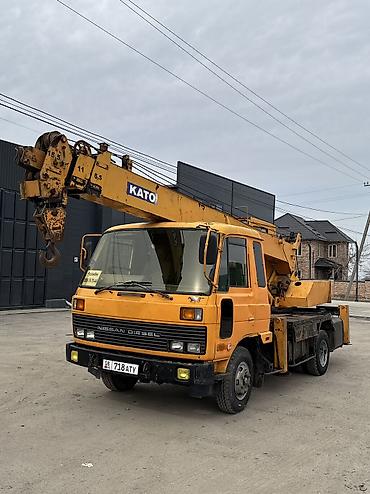 лабовой: Автокран, Nissan, 1994 г., 21 м — 1